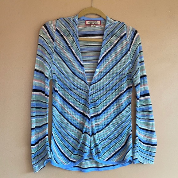 Like-new open knit pima cotton cardigan - Picture 1 of 7
